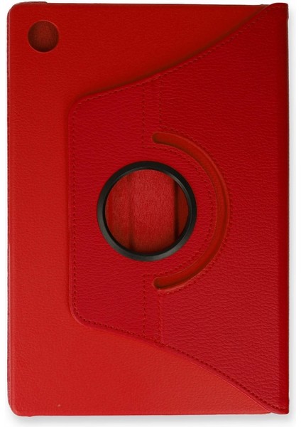 Samsung Galaxy Tab A9 Plus Kılıf 360 Tablet Deri Kılıf - Kırmızı