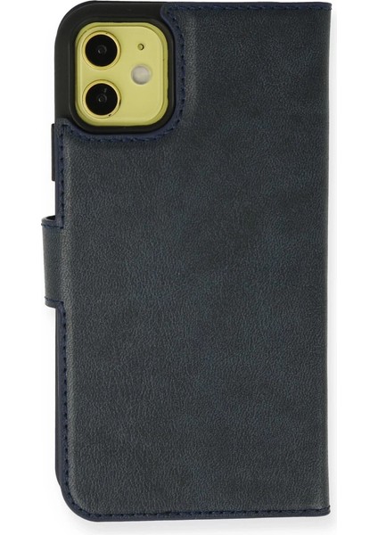 Iphone 13 Mini Kılıf Trend S Plus Kapaklı Kılıf - Lacivert