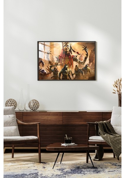 Assassin's Creed Çerçeveli Metal Poster Tablo