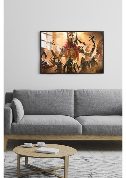Assassin's Creed Çerçeveli Metal Poster Tablo fiyatları
