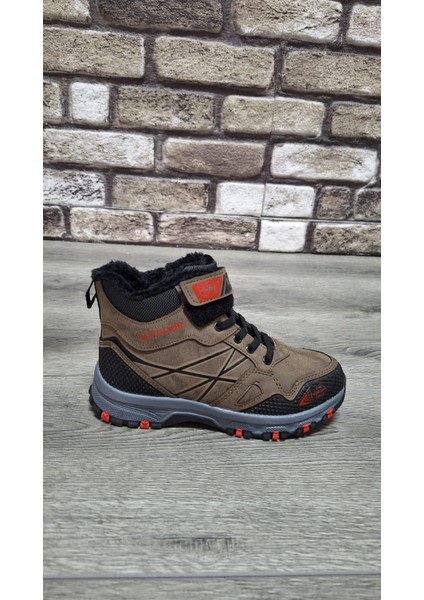 Rahat Içi Kürklü Ortopedik Taban Outdoor Spor Cırtlı Fermuarlı Çocuk Botu modelleri