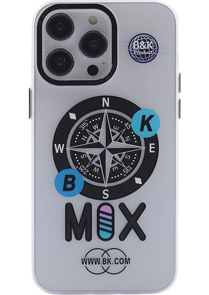 Iphone 14 Pro Kılıf Apollo Magneticsafe Desenli Kapak - Apollo Şeffaf - 3 modelleri