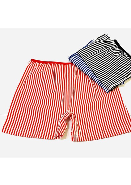 MARKA KADIN BOXER (ŞORT / EV GİYİM) 3'LÜ RENKLİ fiyatları