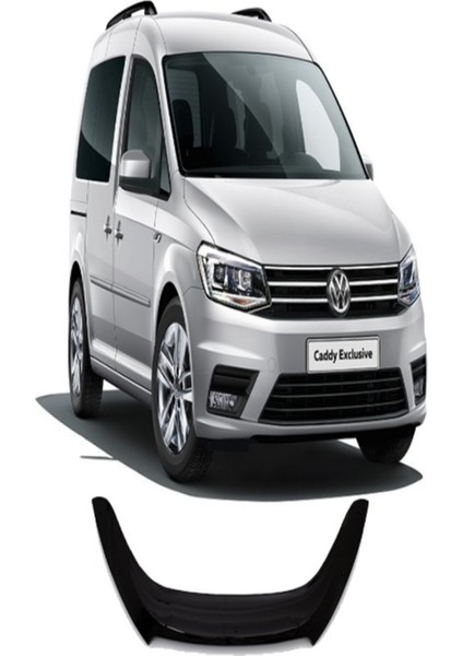 Roal Tunıng 2015+VOLKSWAGEN Caddy Uyumlu Ön Kaput Rüzgarlığı Koruma