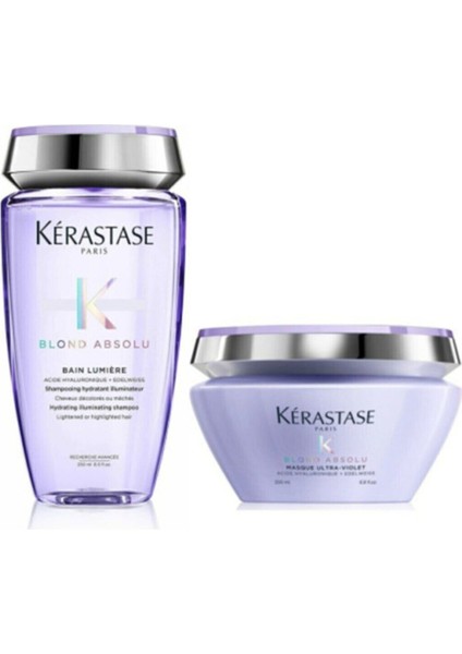 Açma Işlemi Uygulanmış Saçları Besleyici Şampuan 250ML + Restore Edici Maske 200ML