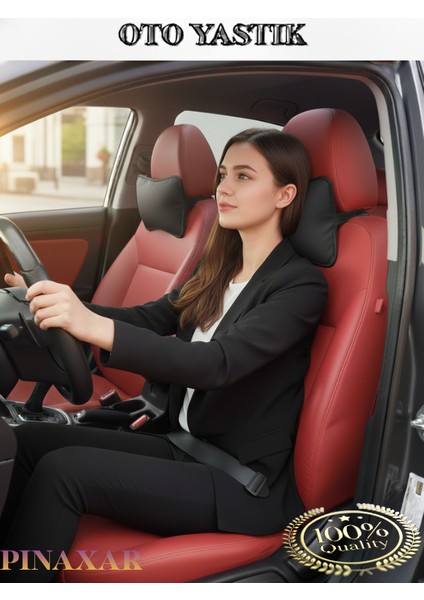 Volvo S80 2006 ve Sonrası Oto Koltuk Düz Renk Boyun Yastığı 2 Adet fiyatları