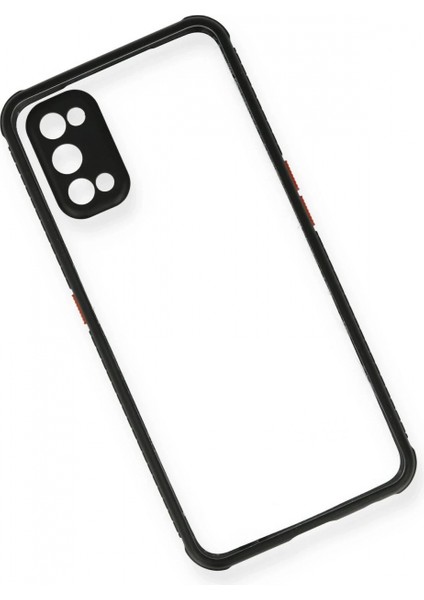 Realme 7 Pro Kılıf Miami Şeffaf Silikon - Siyah modelleri