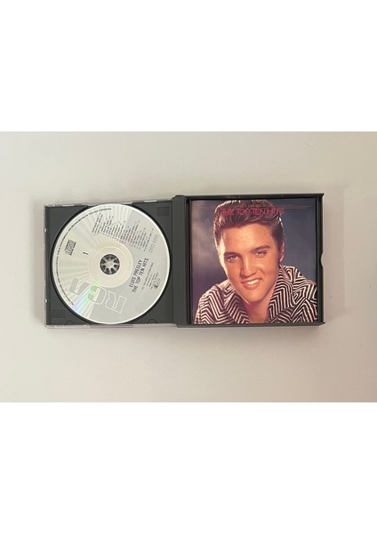 Elvis Presley The Top Ten Hits Çift CD Set (Orijinal 1987 Dönem Baskı Cd) fiyatları