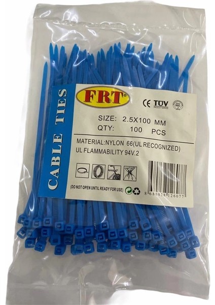 Frt Mavi 2,5X100 Kablo Bağı