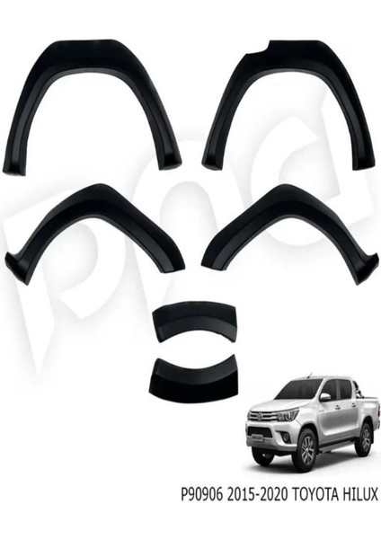 Roal Tunıng Toyota Hılux 6 Parça 2015-2020 Dodik Takımı