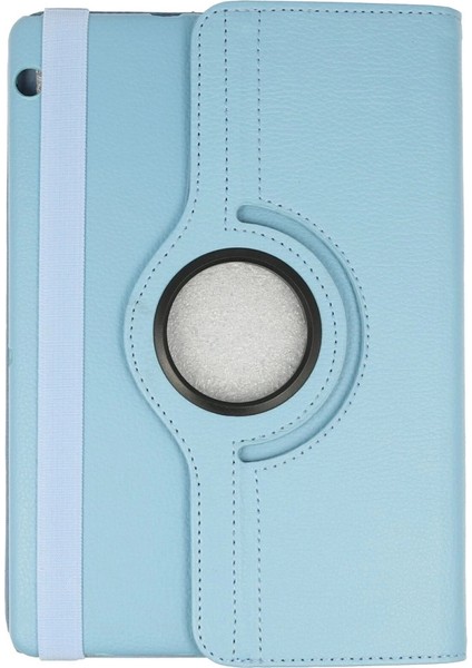 Huawei Mediapad T3 10 / 9.6 Kılıf 360 Tablet Deri Kılıf - Turkuaz