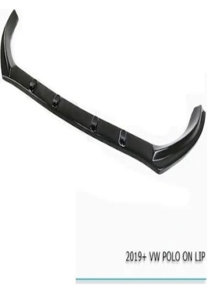 Roal Tunıng Volkswagen Polo Ön Tampon Lip Piano Black (2019+ Uyumlu fiyatları