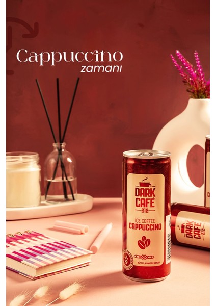 212 Soğuk Kahve Cappuccino 250 ml 12'li