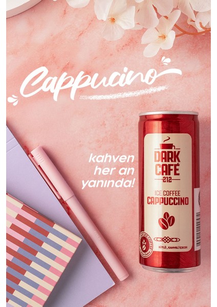 212 Soğuk Kahve Cappuccino 250 ml 12'li fiyatları