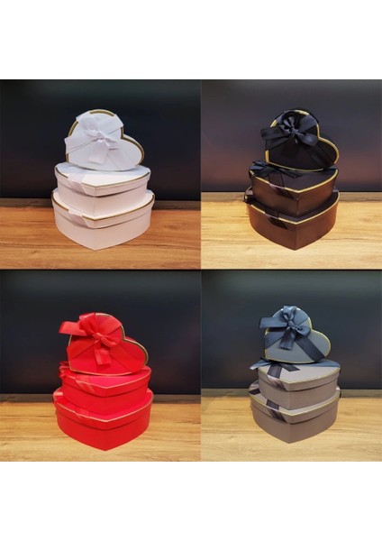 3&039LÜ Kalp Hediye Kutusu modelleri