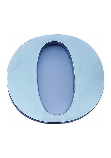 Cemax Villa Boy 0 Rakamı 8,5 cm Yapışkanlı