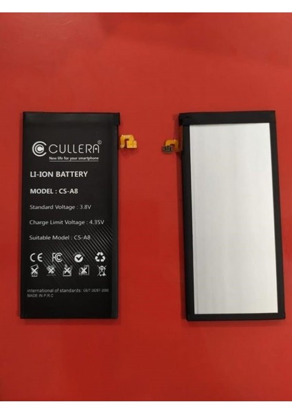 Cullera Samsung A800 A8 2015 Uyumlu Batarya Pil A++Süper Kalite fiyatları