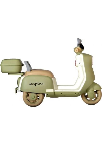 Wespina Kumandalı Akülü Motor 6V Yeşil Wpak3