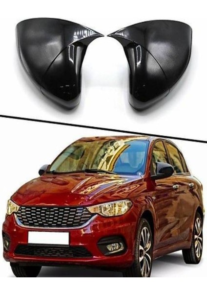 Roal Tunıng Fiat Egea 2015+ Uyumlu Batman Yarasa Yana Kapak fiyatları