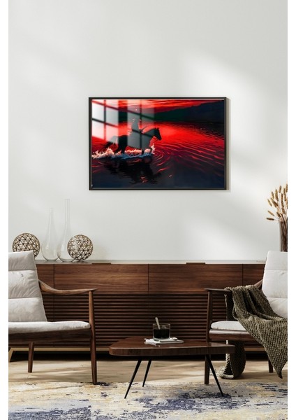 Red Dead Redemption Çerçeveli Metal Poster Tablo