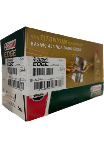 Edge 5W30 Ll 1 Litre ( 1 Koli )