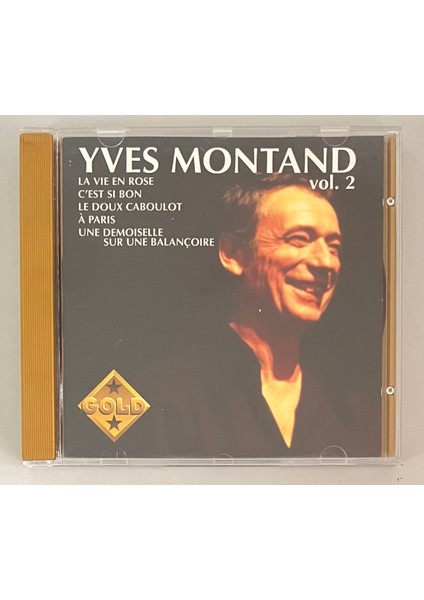 Yves Montand Vol. 2 CD (Orijinal 1995 Dönem Baskı Cd)