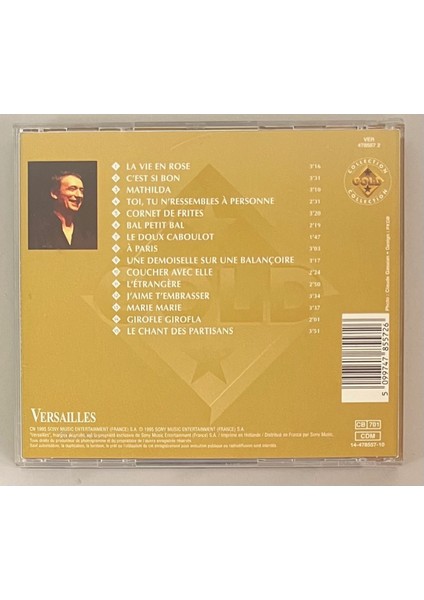 Yves Montand Vol. 2 CD (Orijinal 1995 Dönem Baskı Cd) fiyatları