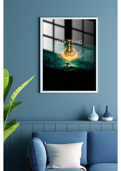Elden Ring Çerçeveli Metal Poster Tablo