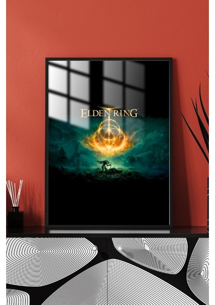 Elden Ring Çerçeveli Metal Poster Tablo modelleri