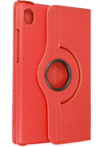 Samsung Galaxy X510 Tab S9 Fe 11 Kılıf 360 Tablet Deri Kılıf - Kırmızı