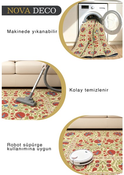 Suzanı Desenli Halı Bloom fırsatları