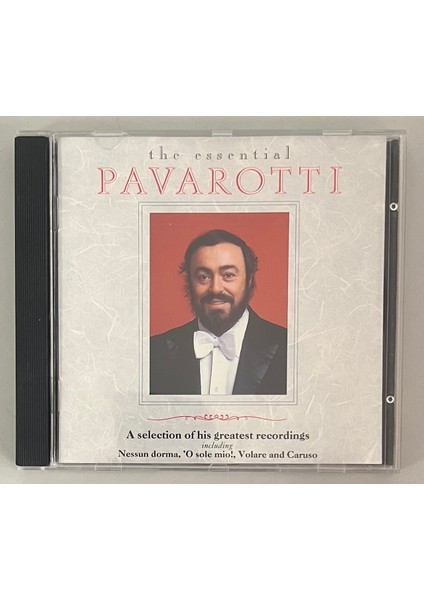 Pavarotti The Essential Pavarotti CD (Orijinal 1990 Dönem Baskı Cd)