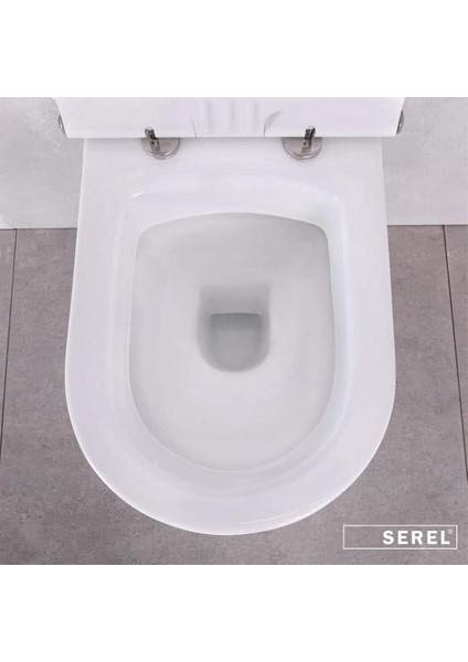 Nita Yuvarlak Asma Klozet (NT23) + Blaze Slim Yavaş Kapanan Kapak 2'li Set fırsatları