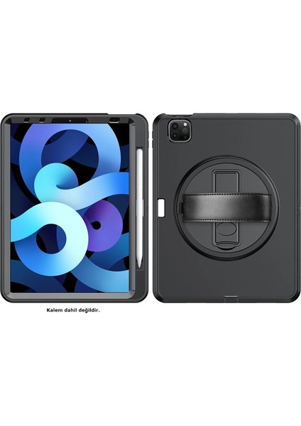 Ipad Pro 11 (2018) Kılıf Hand Strap Tablet Kılıfı - Siyah fiyatları