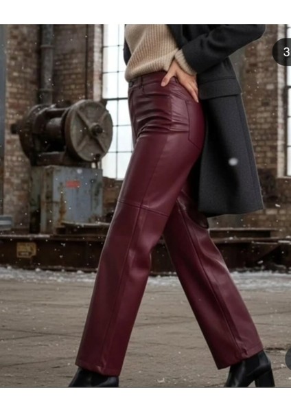 Deri Pantolon modelleri