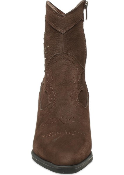 D25KB-4330 Günlük Topuklu Vizon Kadın Bot modelleri