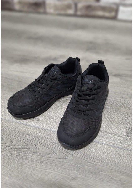 Günlük Rahat Ortopedik Taban Bağcıklı Su Geçirmez Spor Ayakkabı Sneaker