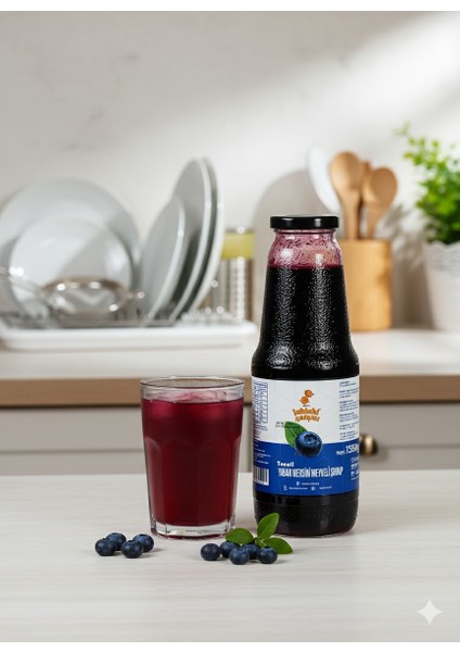 Taneli Yaban Mersini Şurubu - 1350 gr modelleri