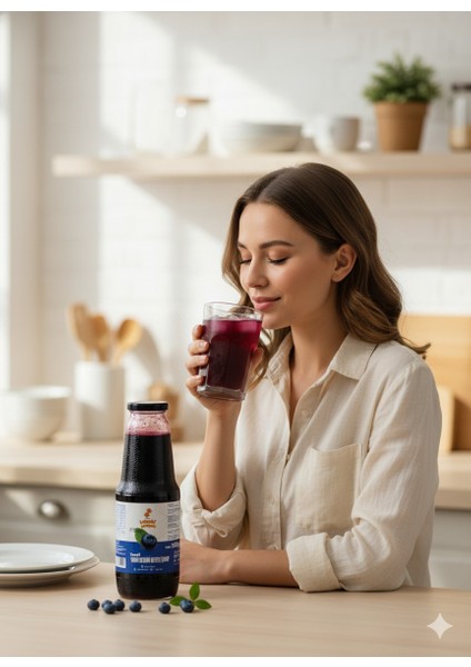 Taneli Yaban Mersini Şurubu - 1350 gr fırsatları