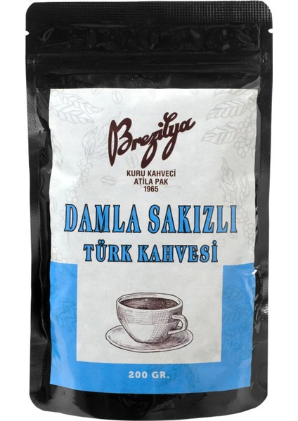 Damla Sakızlı Türk Kahvesi 200 gr