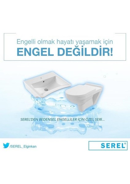 Bedensel Engelli Asma Klozet (3045) + Beta Yavaş Kapanan Kapak 2'li Set fırsatları