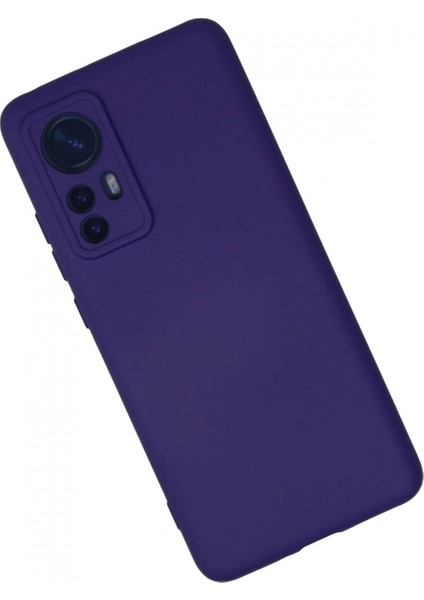 Ieg Xiaomi Mi 12 Kılıf Nano Içi Kadife Silikon - Mor fiyatları