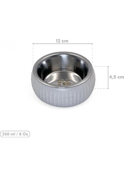 - Mikopet Organik Seramik Mama Kabı Gri fiyatları