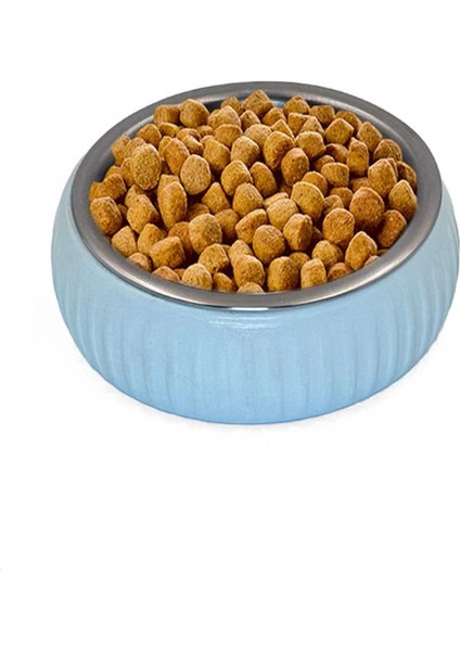 - Mikopet Organik Seramik Mama Kabı Mavi