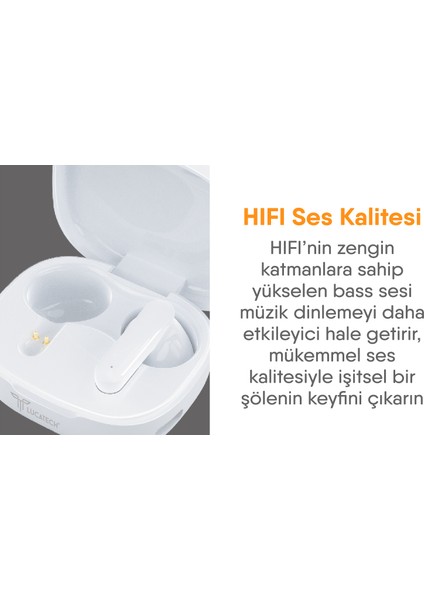 Mercury Bluetooth Kulaklık — iPhone 13 Pro / 15 / 17 Pro Max (Keskin Ses) fiyatları