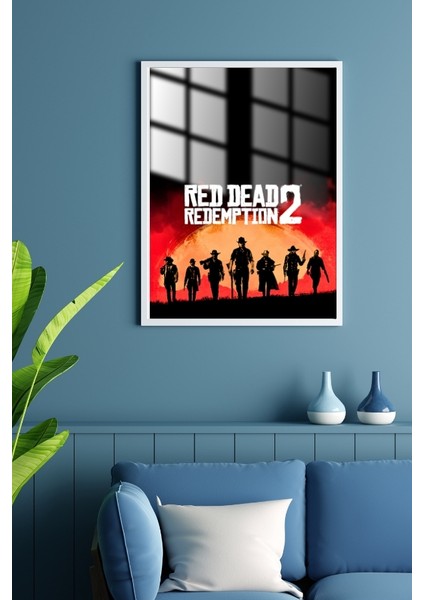 Red Dead Redemption 2 Çerçeveli Metal Poster Tablo fiyatları