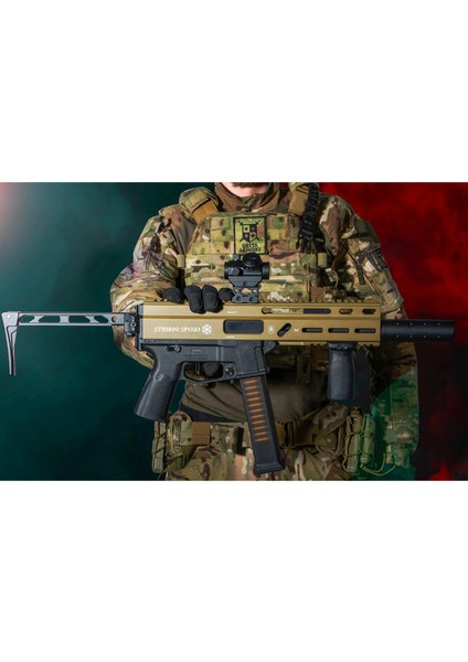 Strıbog SP10A3 Tan Upgrade Charlie Airsoft Tufek
