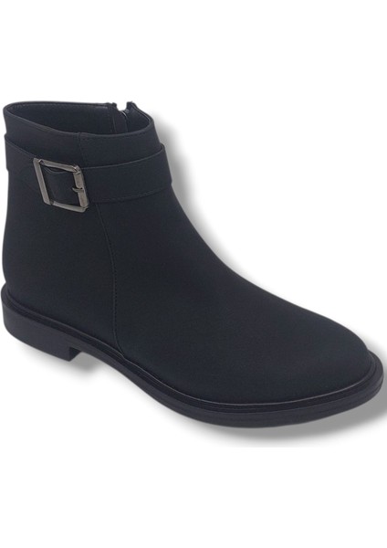 801 Kadın Siyah Tokalı Fermuarlı Büyük Numara Bot 41 42 fırsatları