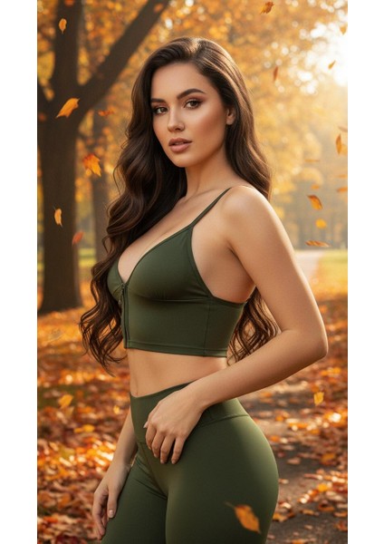 Fermuarlı Askılı Dalgıç Kumaş Pedli Crop Büstiyer fırsatları