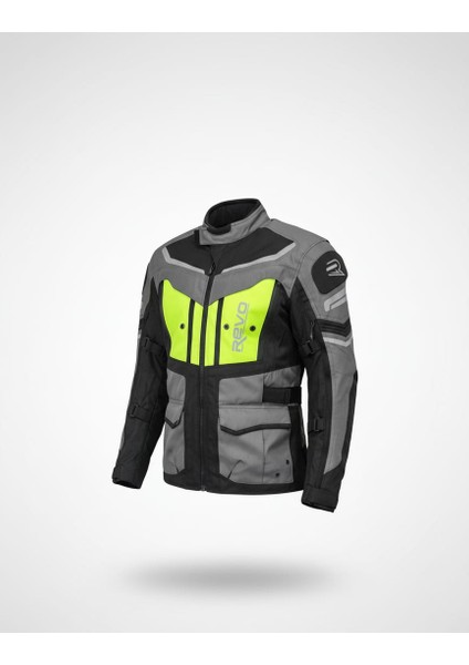 Stork Neon Sarı 4 Mevsim Unisex Motosiklet Montu + ELDİVEN VE BUFF HEDİYELİ modelleri